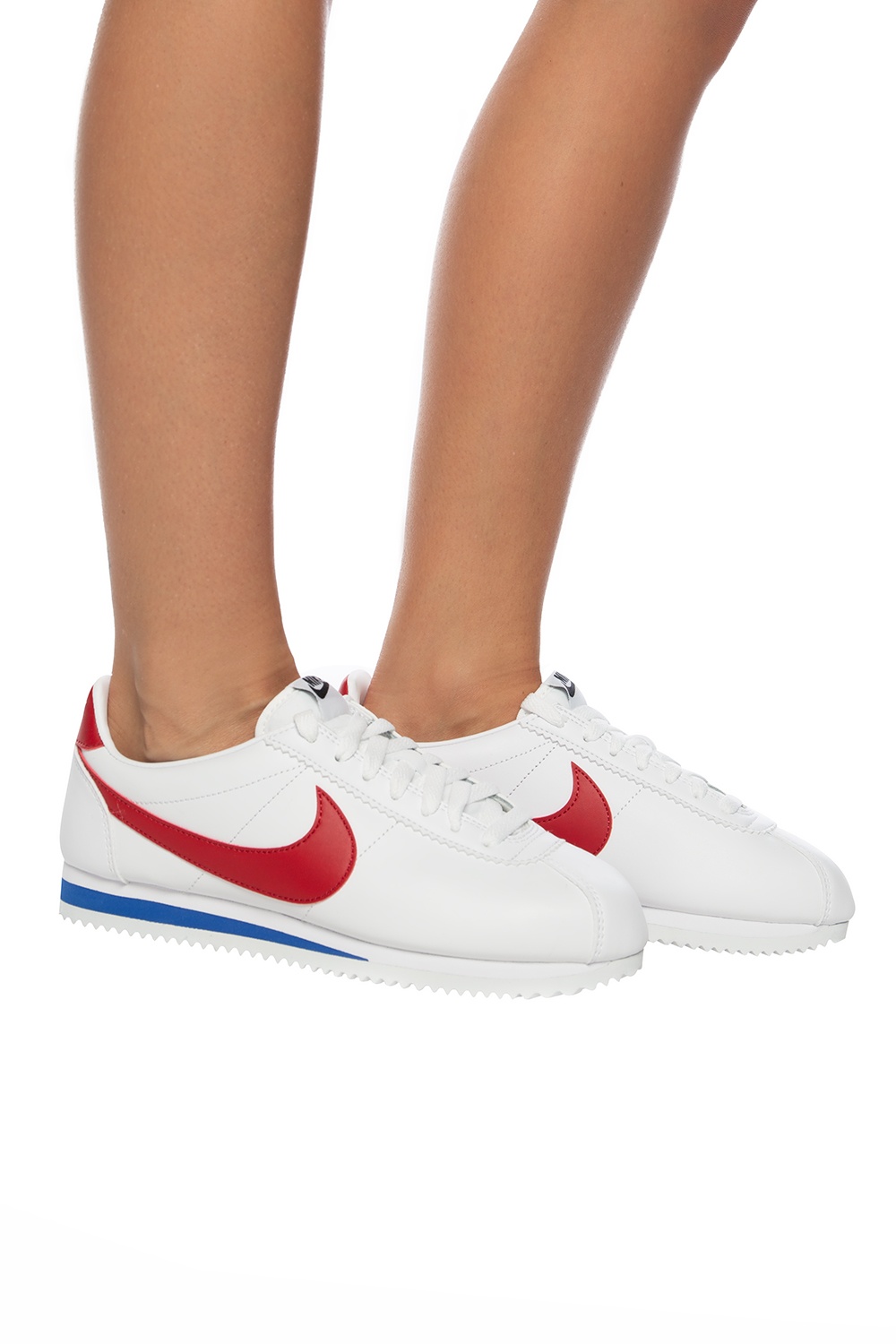 Classic cortez womens hotsell red white and blue